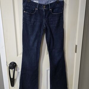 GAP Women's Deep Blue Flare Jeans